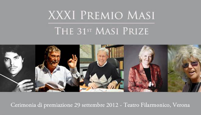 XXXI edition of Masi Award: awarded to the winners 2012
