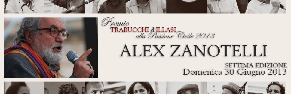 Civil Passion Trabucchi Award 2013 to Alex Zanotelli