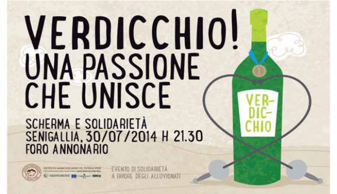 Verdicchio: champions of fencing for flood victims