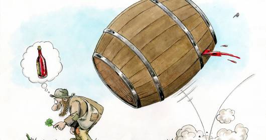 "Spirito di Vino" 2014: the best cartoonists of wine among satire, politics and irony