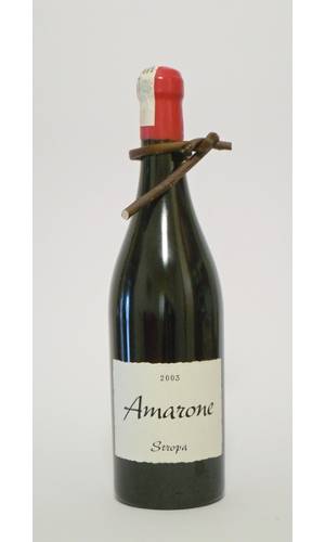 Wine Amarone Classico DOC Stropa 2003 Monte dall&rsquo;Ora