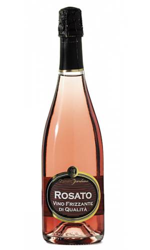 Wine Ros&eacute; <i>frizzante</i> wine of quality
