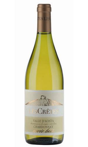 Wine Chardonnay Cuv&eacute;e Bois Valle d&rsquo;Aosta D.O.P. Les Crêtes