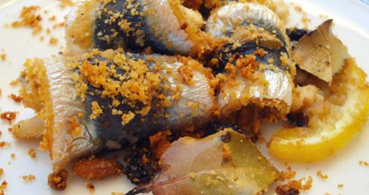 Sarde a Beccafico (Sicilian stuffed sardines)
