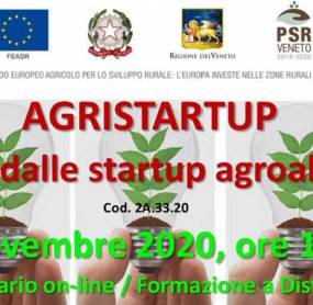 AGRISTARTUP 2020 INNOVATION THAT COMES FROM THE EARTH