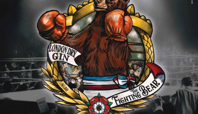 The Fighting Bear is born, the first London Dry Gin by Del Professore, produced in the green heart of Italy