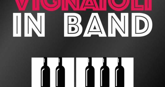 Winemakers in band, or wine and music, Trani 12 September