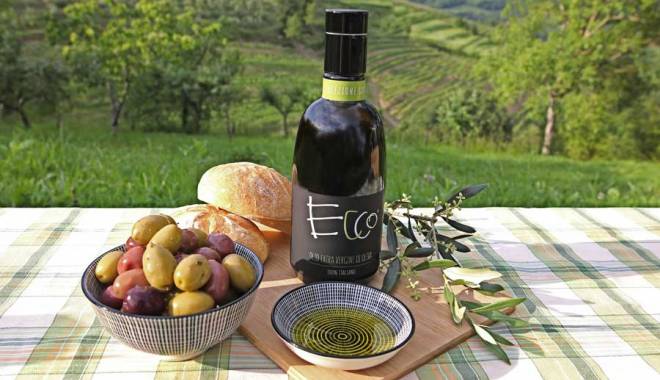 Here, Enrico Coser's extra virgin olive oil