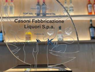 Casoni Fabbrificazione Liquori awarded with the Sustainability Award 2021 for the Environment category