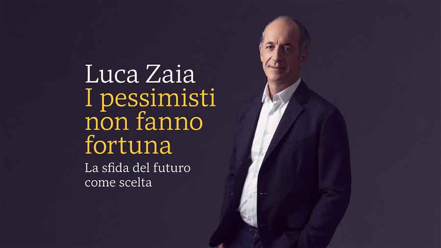 Luca Zaia in the Fasol Menin cellar