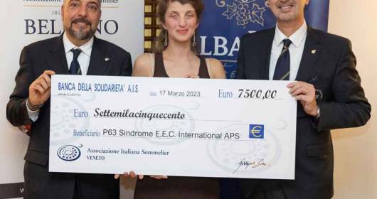 AIS Veneto, Alba Vitæ 2022: 7,500 euros raised for the p63 Association