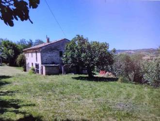 In the Marche region, Osimo: Countryside of 30,640 m2 of land and farmhouse of 167 m2 with 6.5 rooms