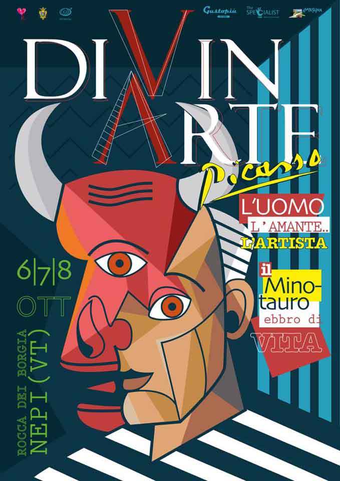 Back to the Rocca dei Borgia di Nepi, Divinarte: three days of wine and culture dedicated to Picasso