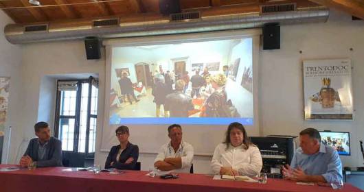Trentino, the program of La Vigna Eccellente was presented... and it was immediately Isera