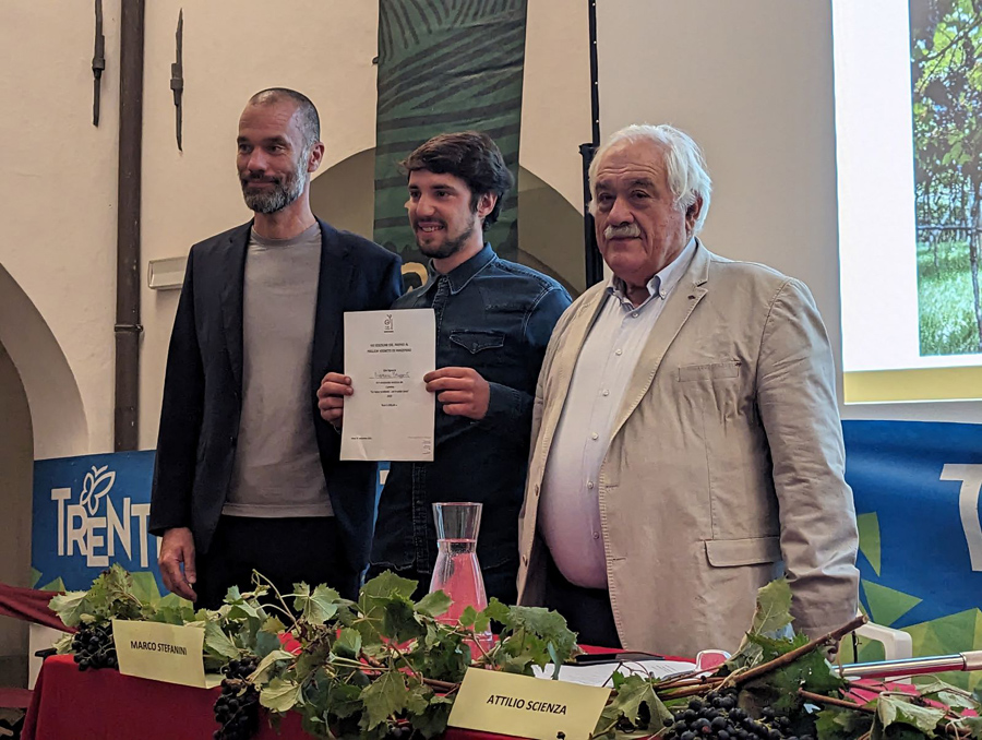 Trentino, Giovanni Frapporti's Vigna Eccellente awarded in Isera