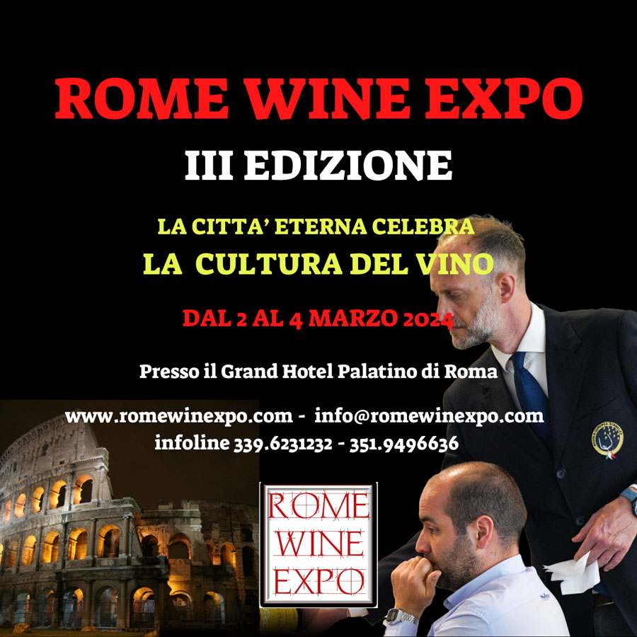 ROME WINE EXPO - Rome 2-4 March 2024
