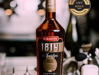 GOLD MEDAL FOR CASONI APERITIVO 1814 at the London Spirits Competition 2024