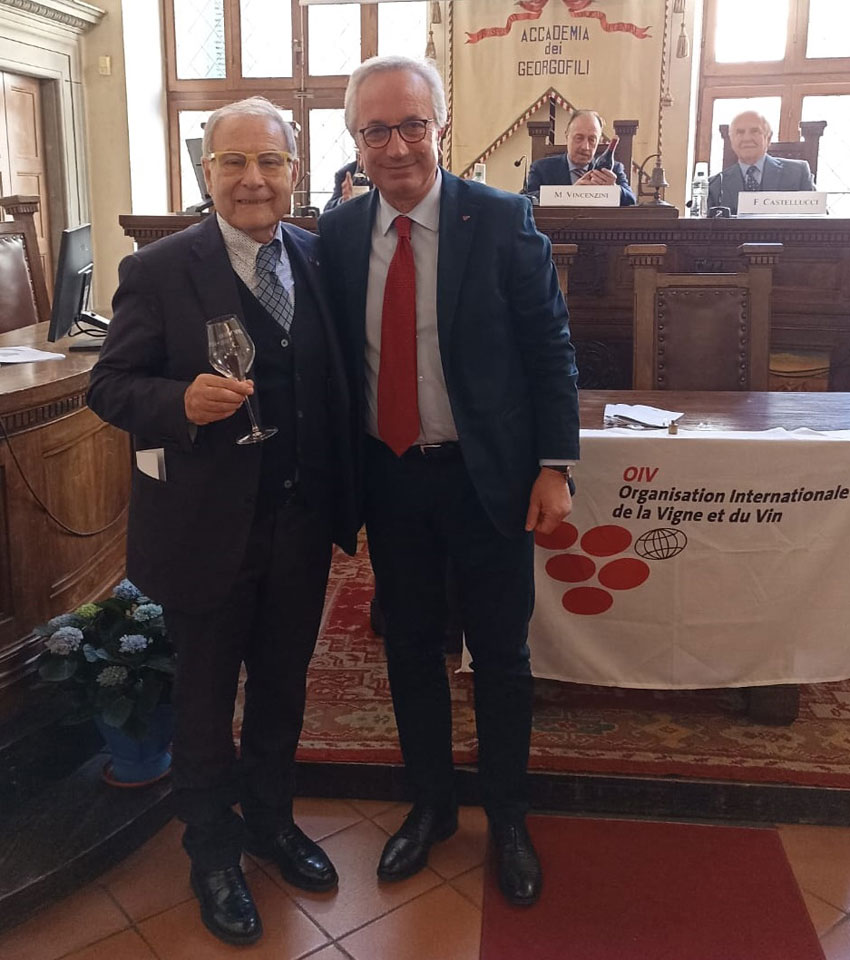 MASI, Sandro Boscaini awarded on the occasion of the Centenary of OIV