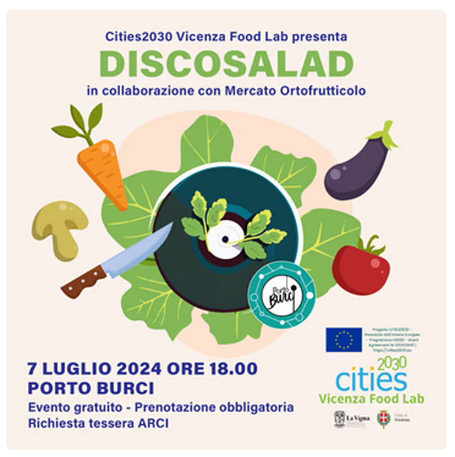 Cities2030 Vicenza Food Lab presents DiscoSalad.