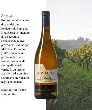 Romos DOC Roma Bianco
