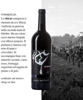 rrampazzu Shiraz IGT Rosso