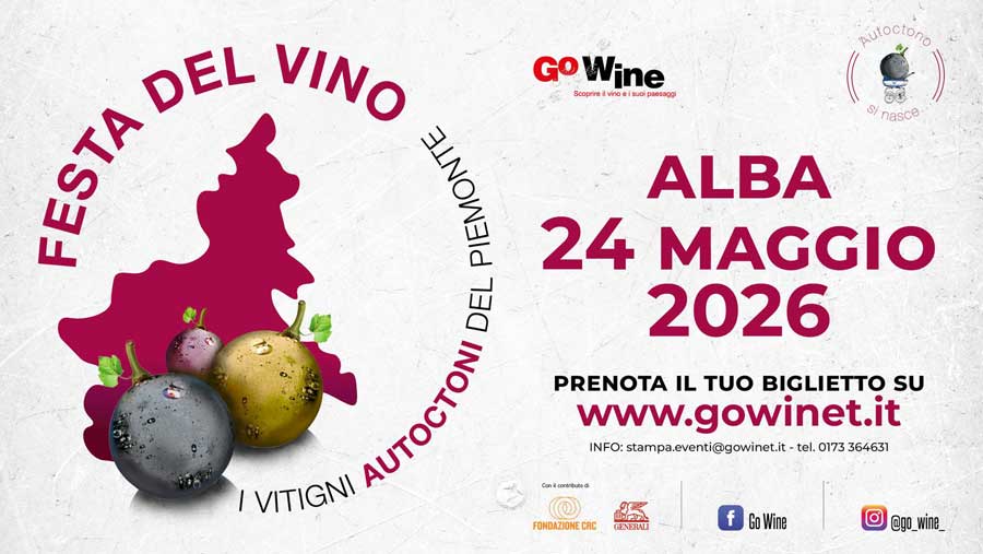 Wine Festival: Native Piedmont Grape Varieties - Alba, Sunday, May 24th