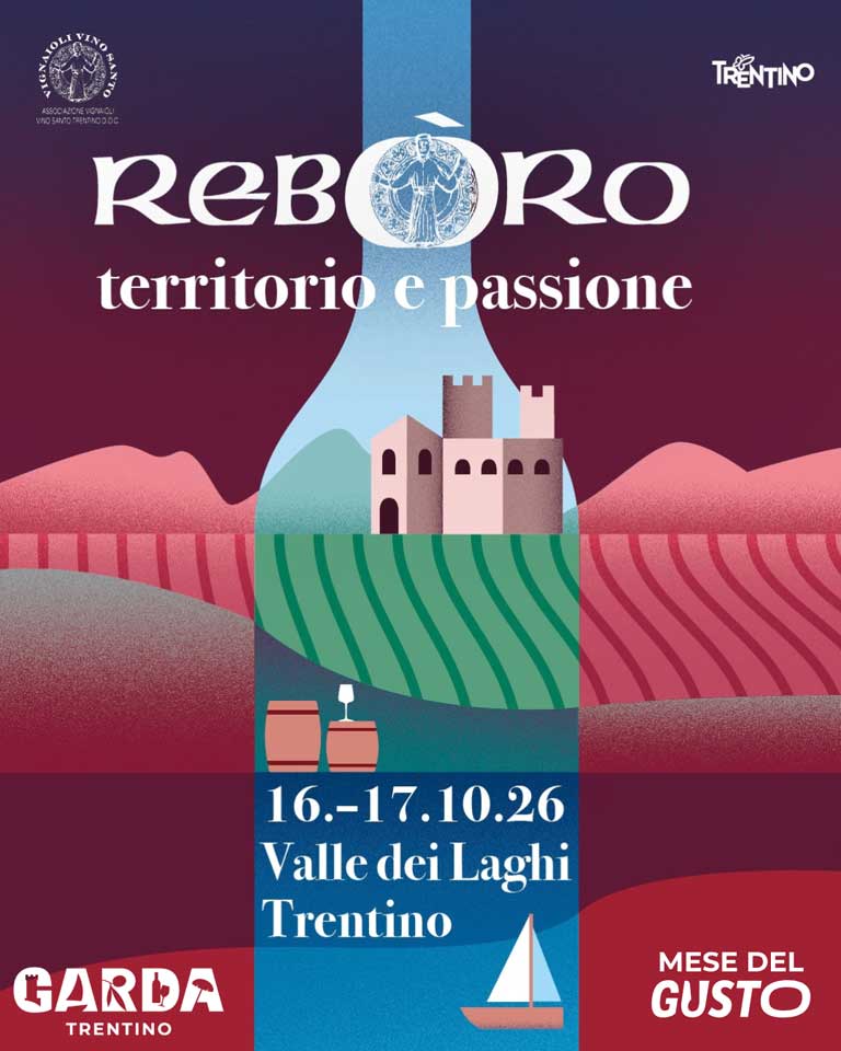 REBORO. TERRITORY & PASSION 9th edition – October 16-17, 2026, Valle dei Laghi (Trentino)