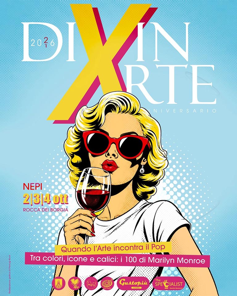 The tenth edition of Divinarte returns to the Forte dei Borgia in Nepi.