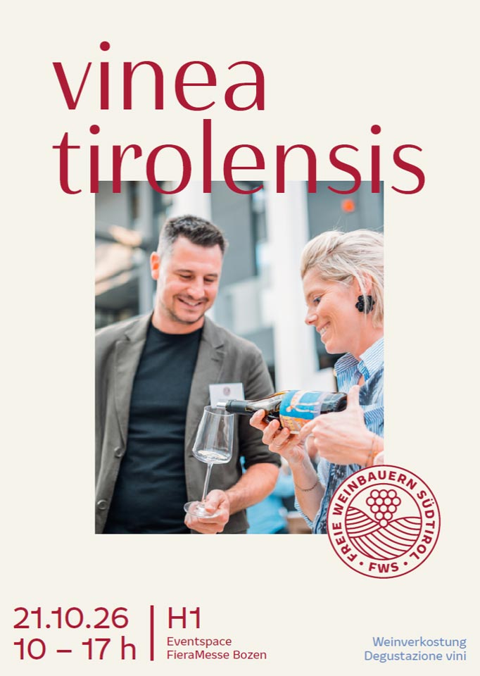 Vinea Tirolensis 2026: 88 Independent Winemakers, approximately 450 wines and an extraordinary variety
